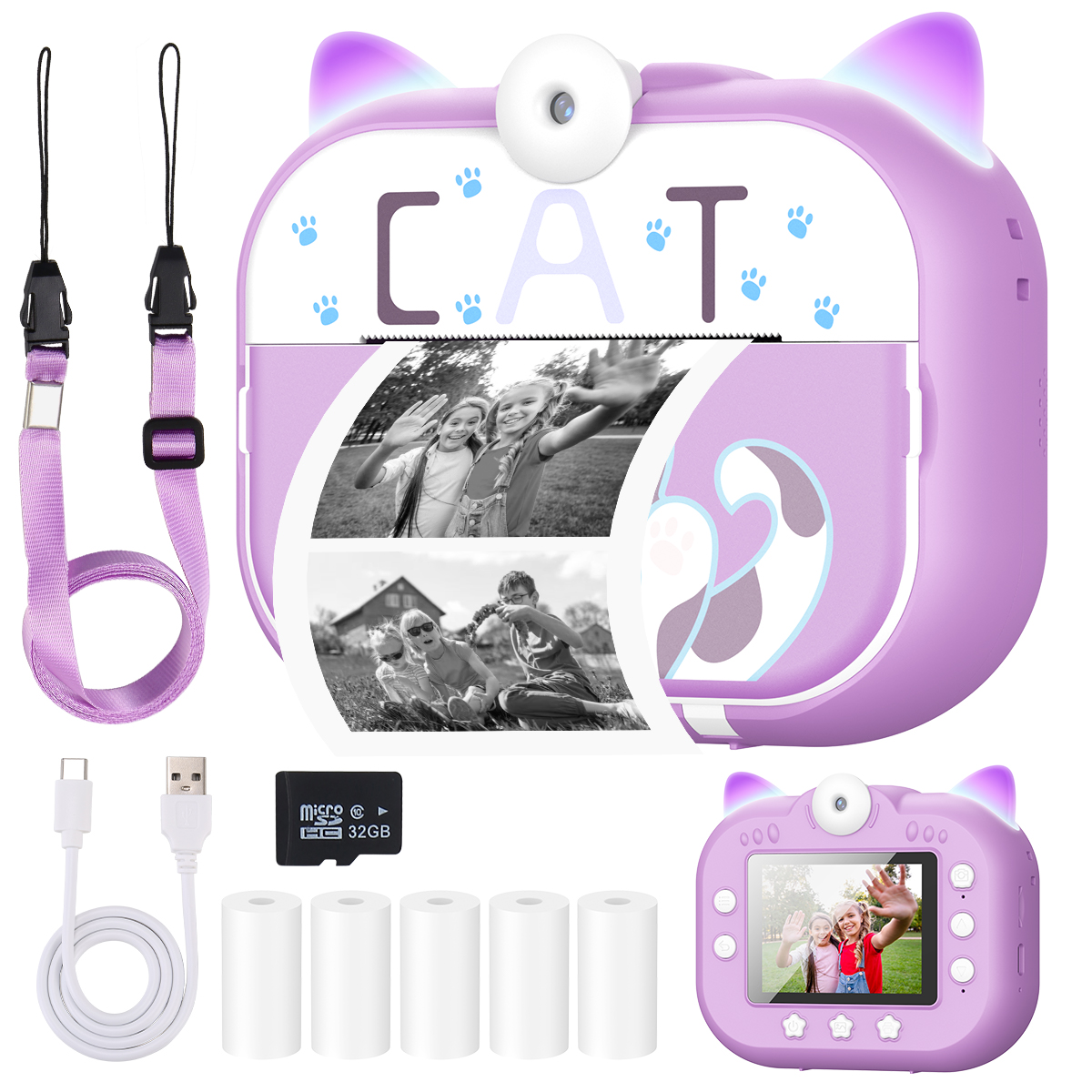 A1-A6 purple
